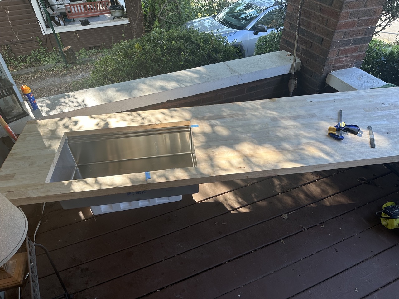 Installing new cabinets